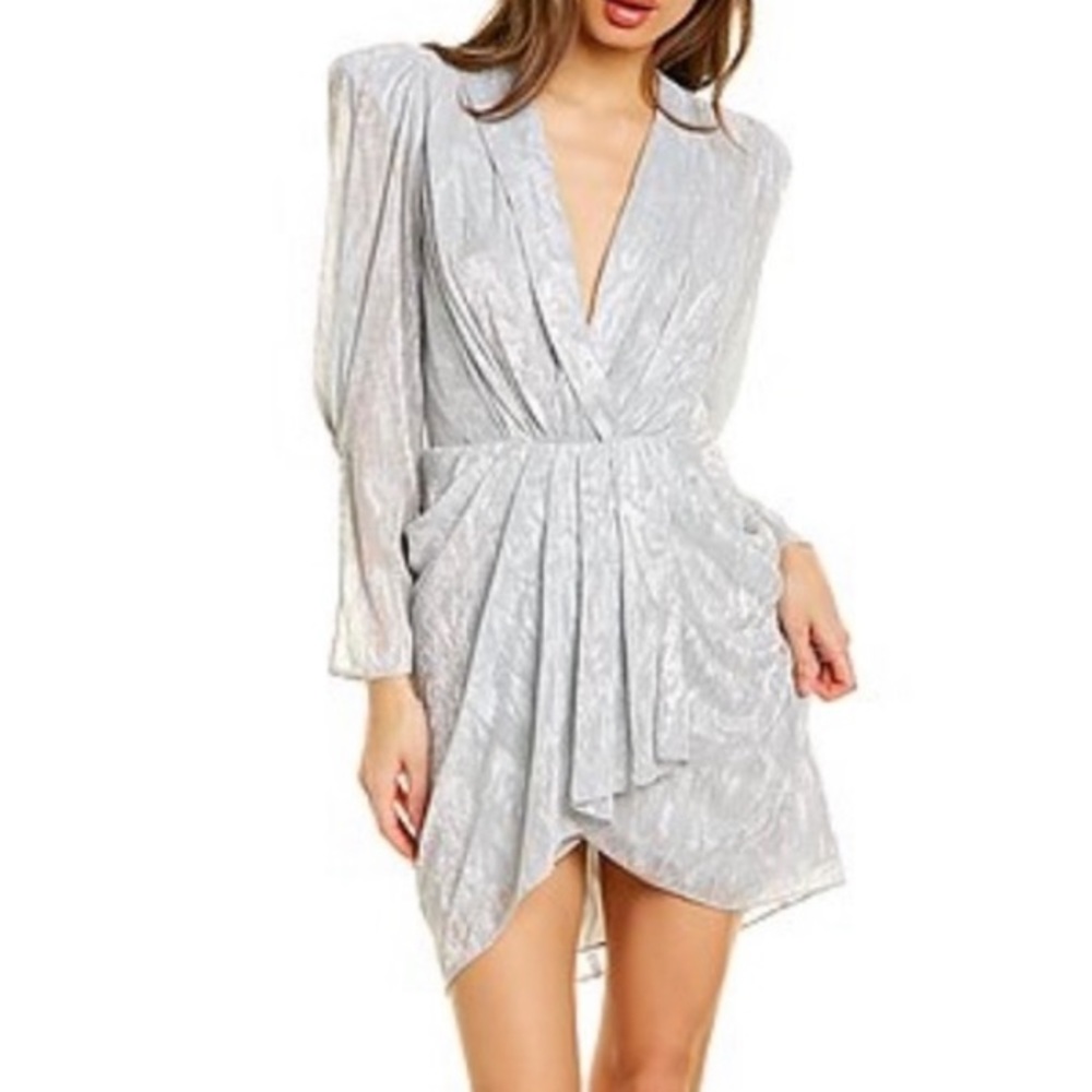 🎉 IRO Paris Silver Dress Size 36